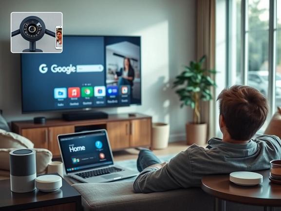 Google Home Ecosystem Expands: Web Control, AI Broadcasts, and Enhanced Viewing