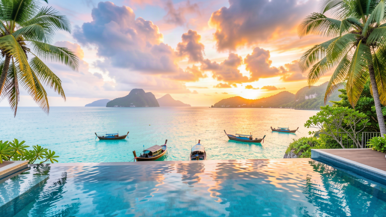 普吉島 4 天 3 夜：卡馬拉海景房 HK$680 起，Phi Phi 快艇改走 08:00 早班避午後雷雨